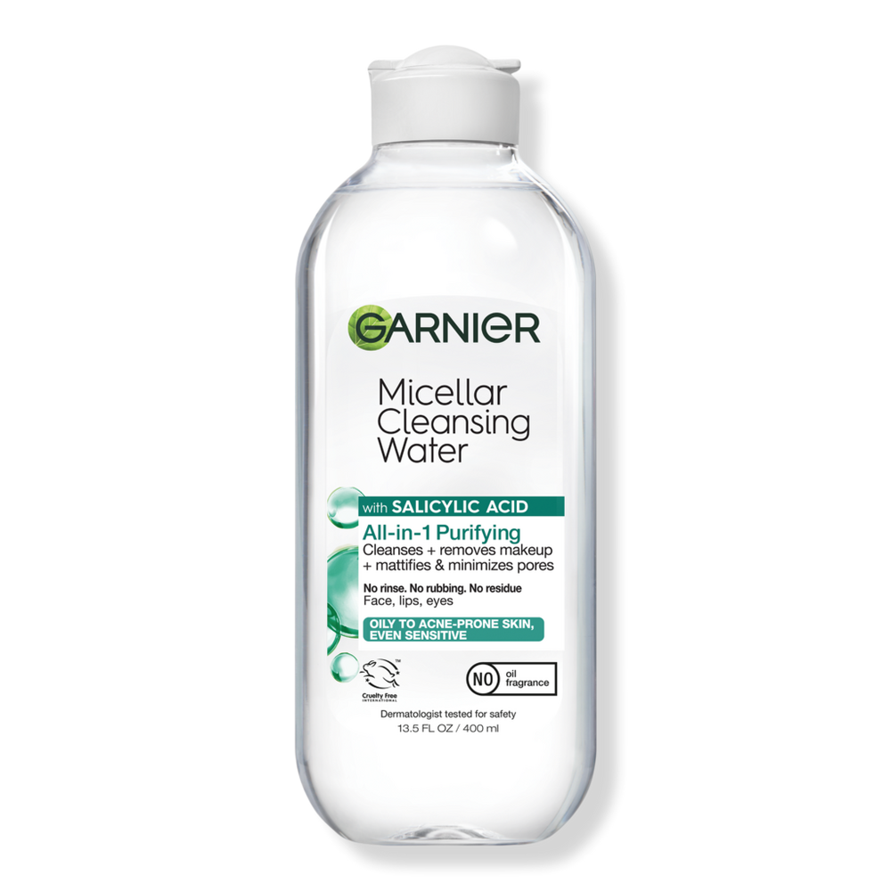 Garnier Skinactive Micellar Cleansing Water And Makeup Remover With Salicylic Acid