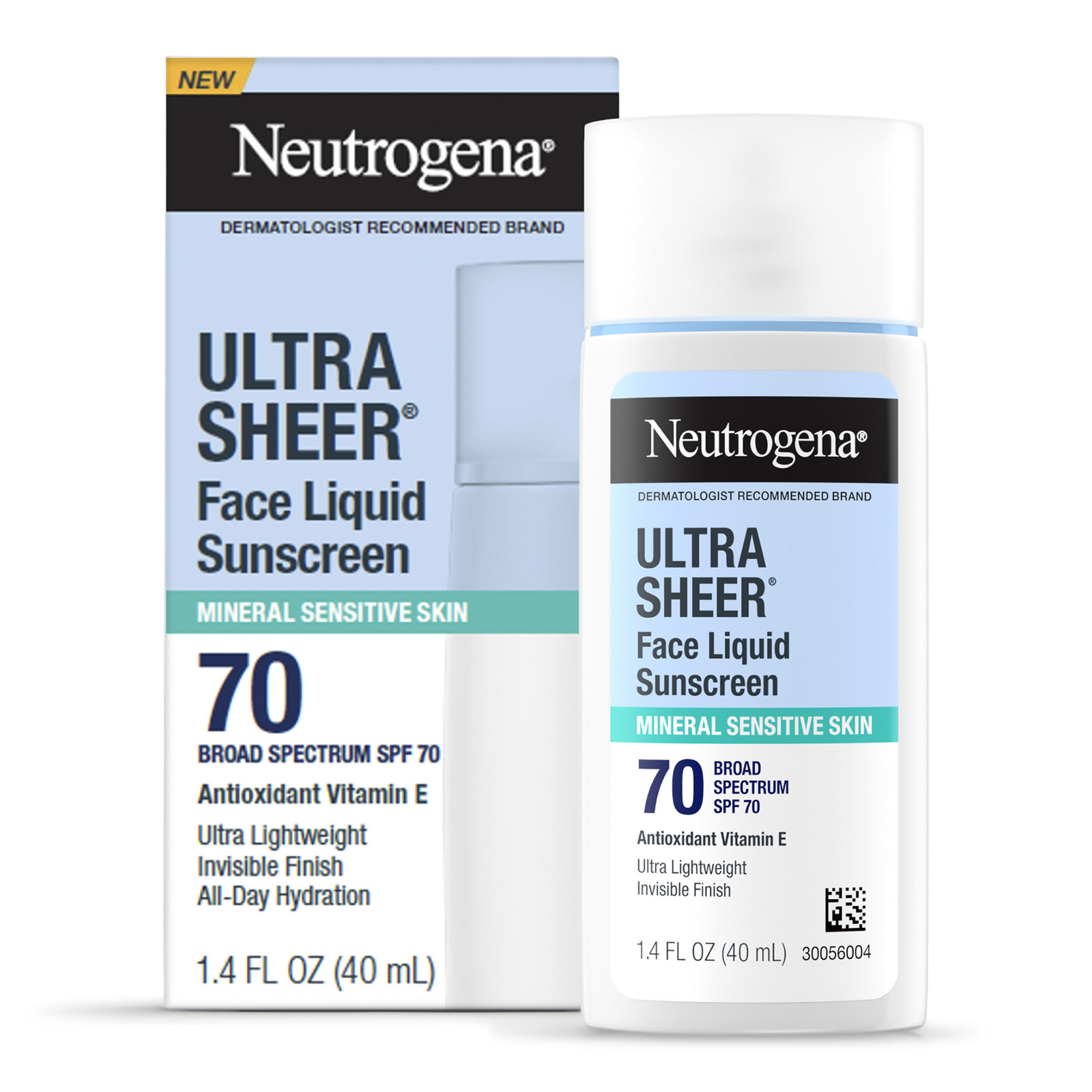 Ultra Sheer Face Liquid SPF 70 Mineral Sunscreen