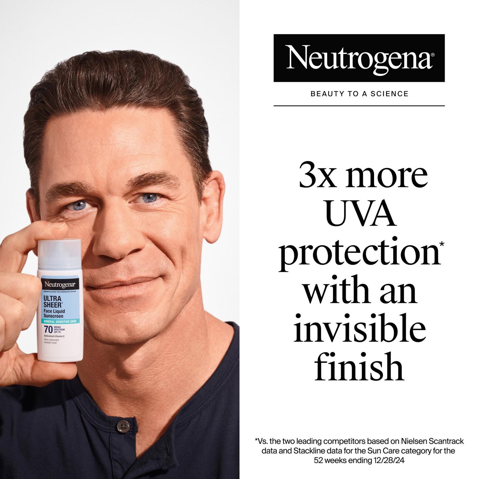Ultra Sheer Face Liquid SPF 70 Mineral Sunscreen