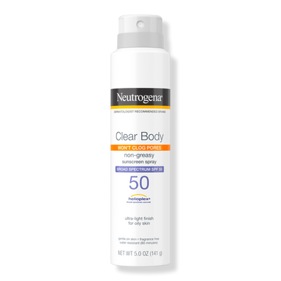 Neutrogena Clear Body SPF 50 Sunscreen Spray