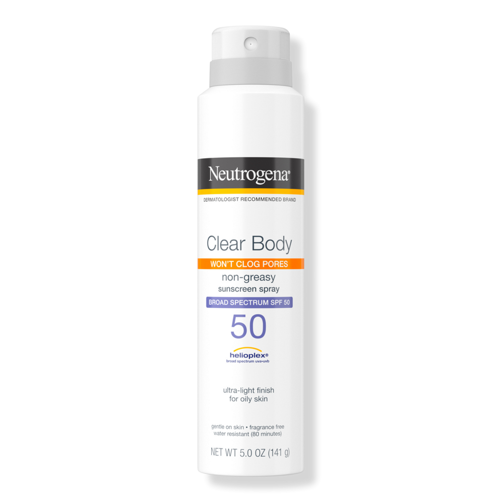 Clear Body SPF 50 Sunscreen Spray
