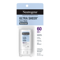 Neutrogena Ultra Sheer Non-Greasy SPF 60 Face Sunscreen Stick