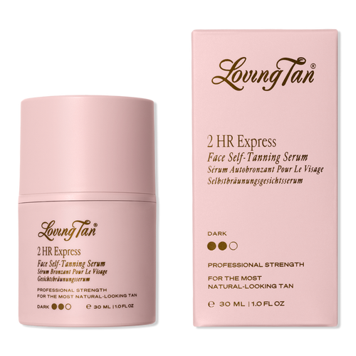 2 HR Express Face Tanning Serum - Dark