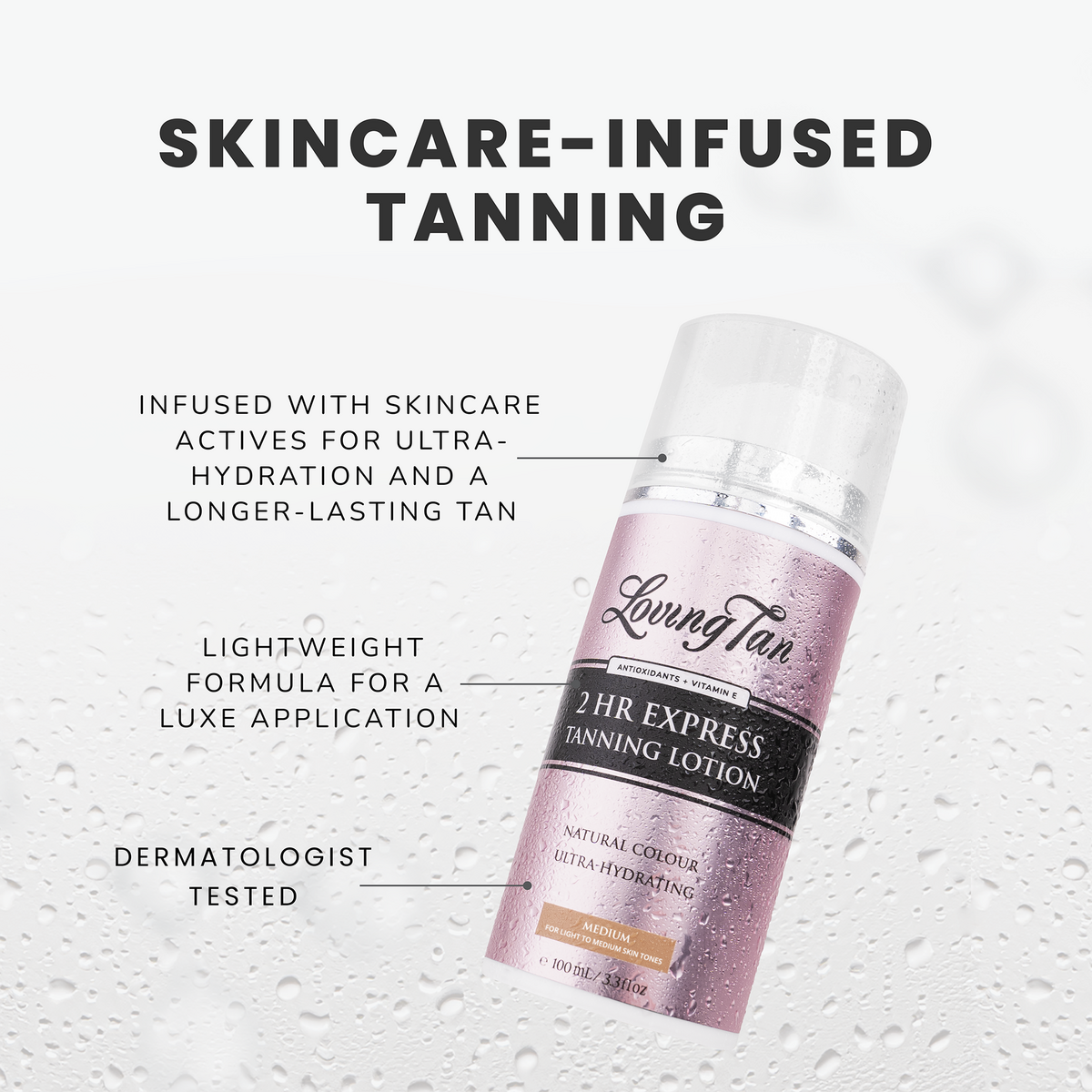 2 HR Express Tanning Lotion - Medium