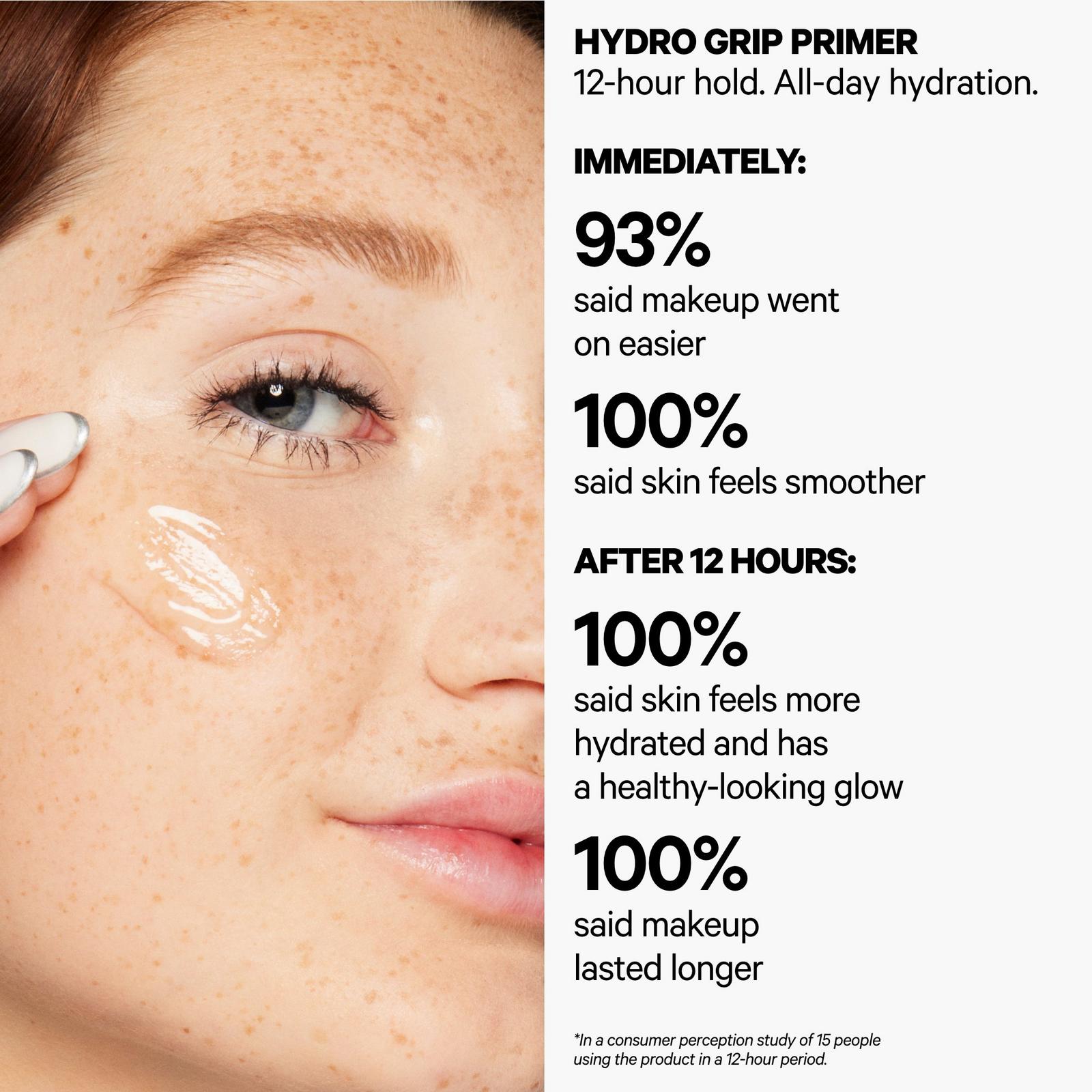 Travel Size Hydro Grip Hydrating Makeup Primer with Hyaluronic Acid + Niacinamide