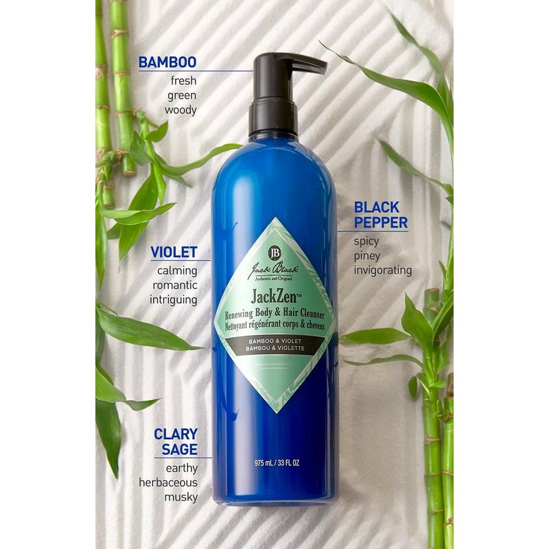 Jack Black - JackZen Renewing Body & Hair Cleanser | Ulta Beauty