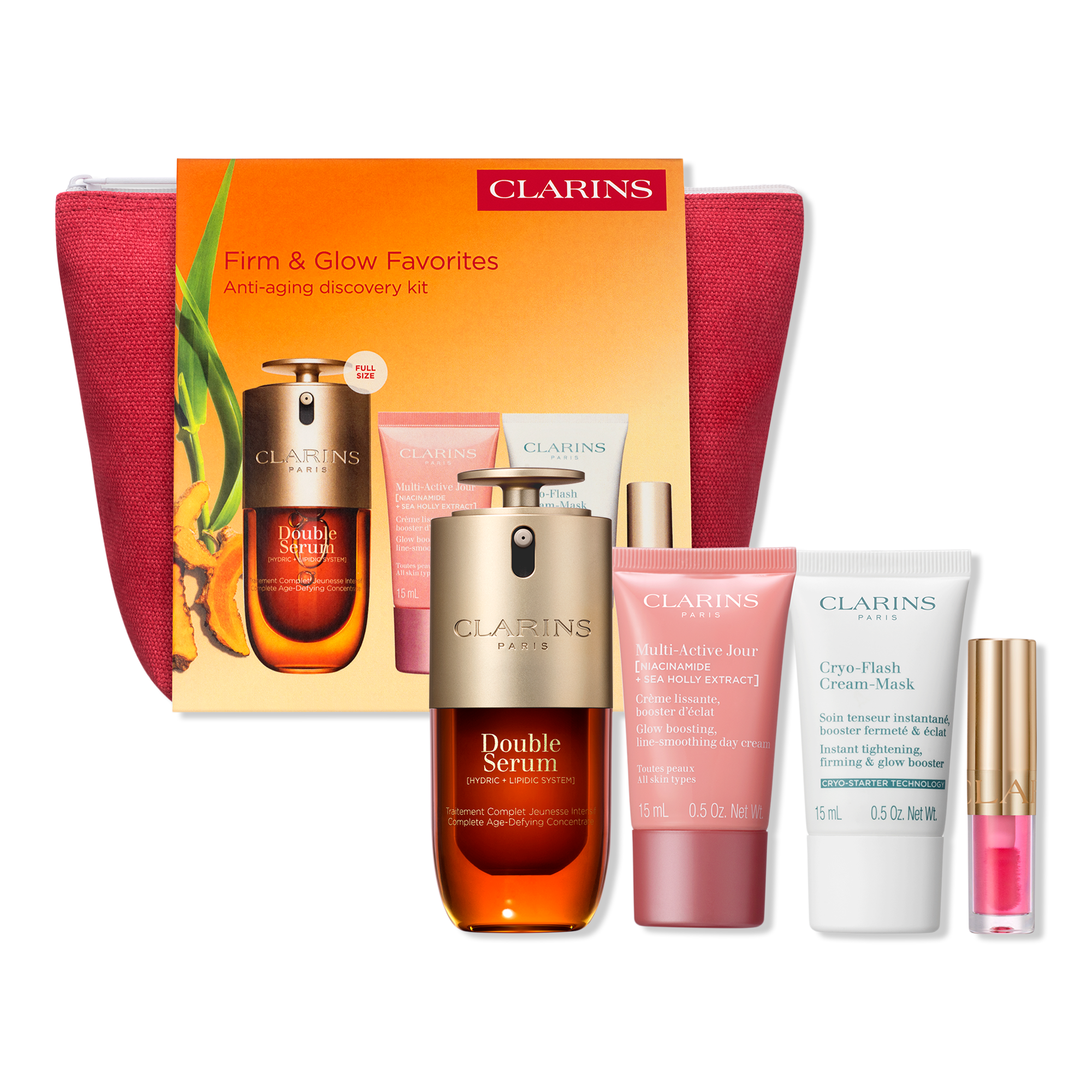 Clarins Firm & Glow Anti Aging Skincare Set #1