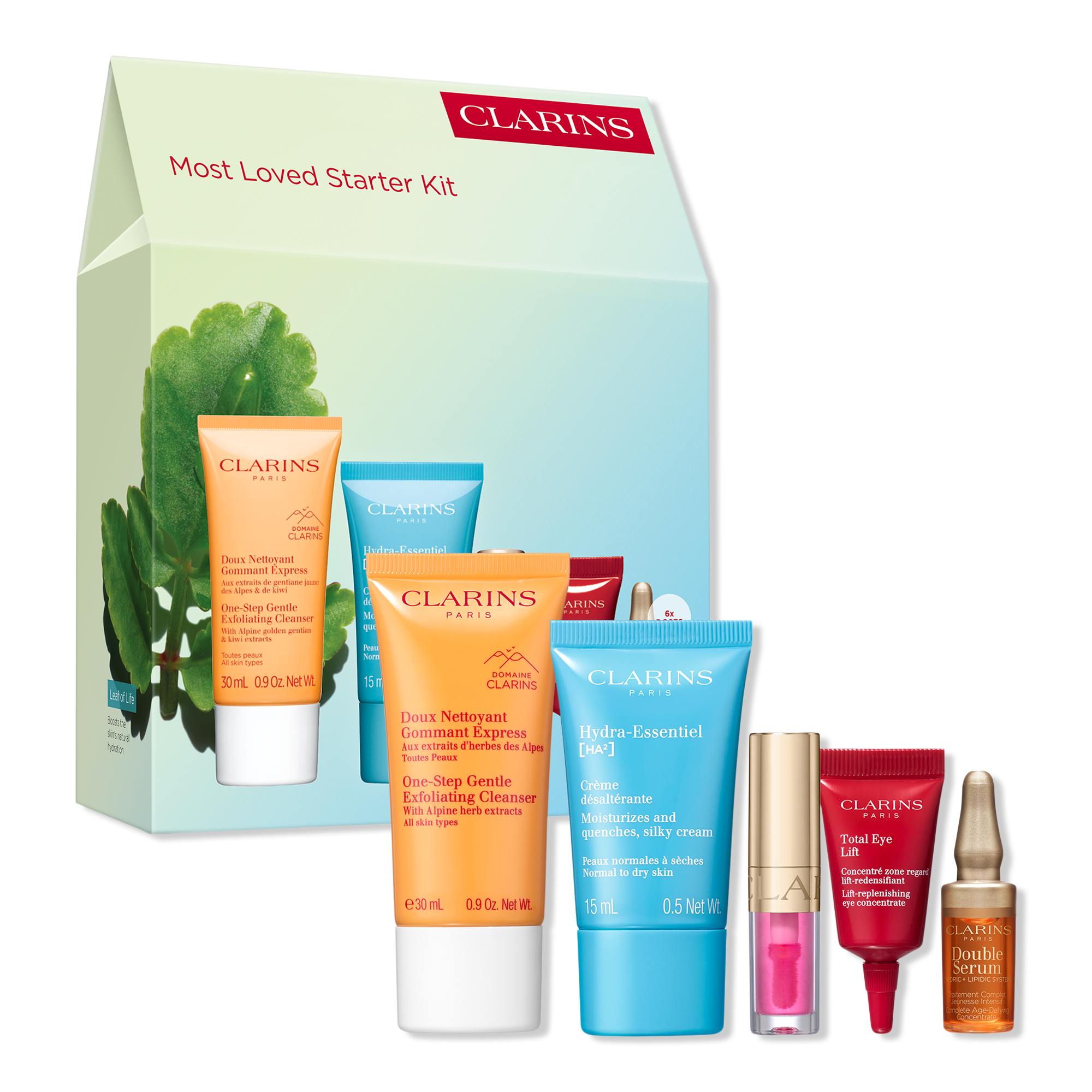 Clarins Most Loved Skincare Starter Set #1