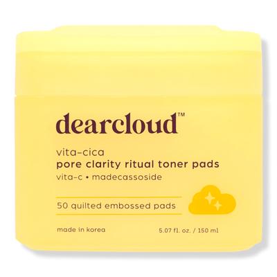 dearcloud Vita-Cica Pore Clarity Toner Pads