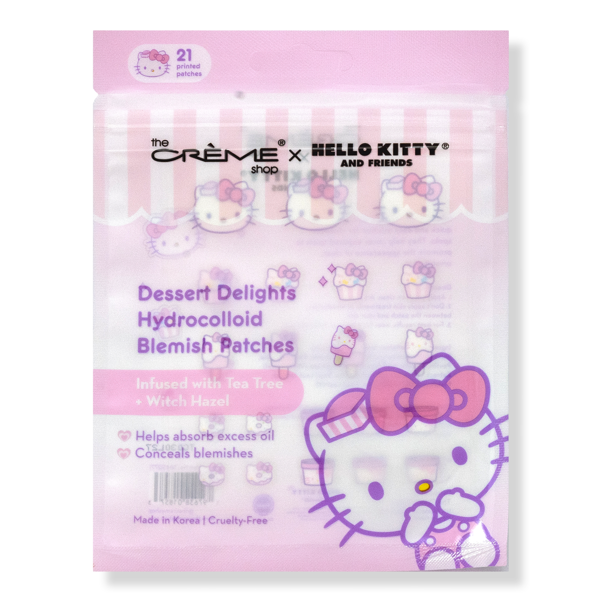 The Crème Shop Hello Kitty Dessert Delights Blemish Patches #1