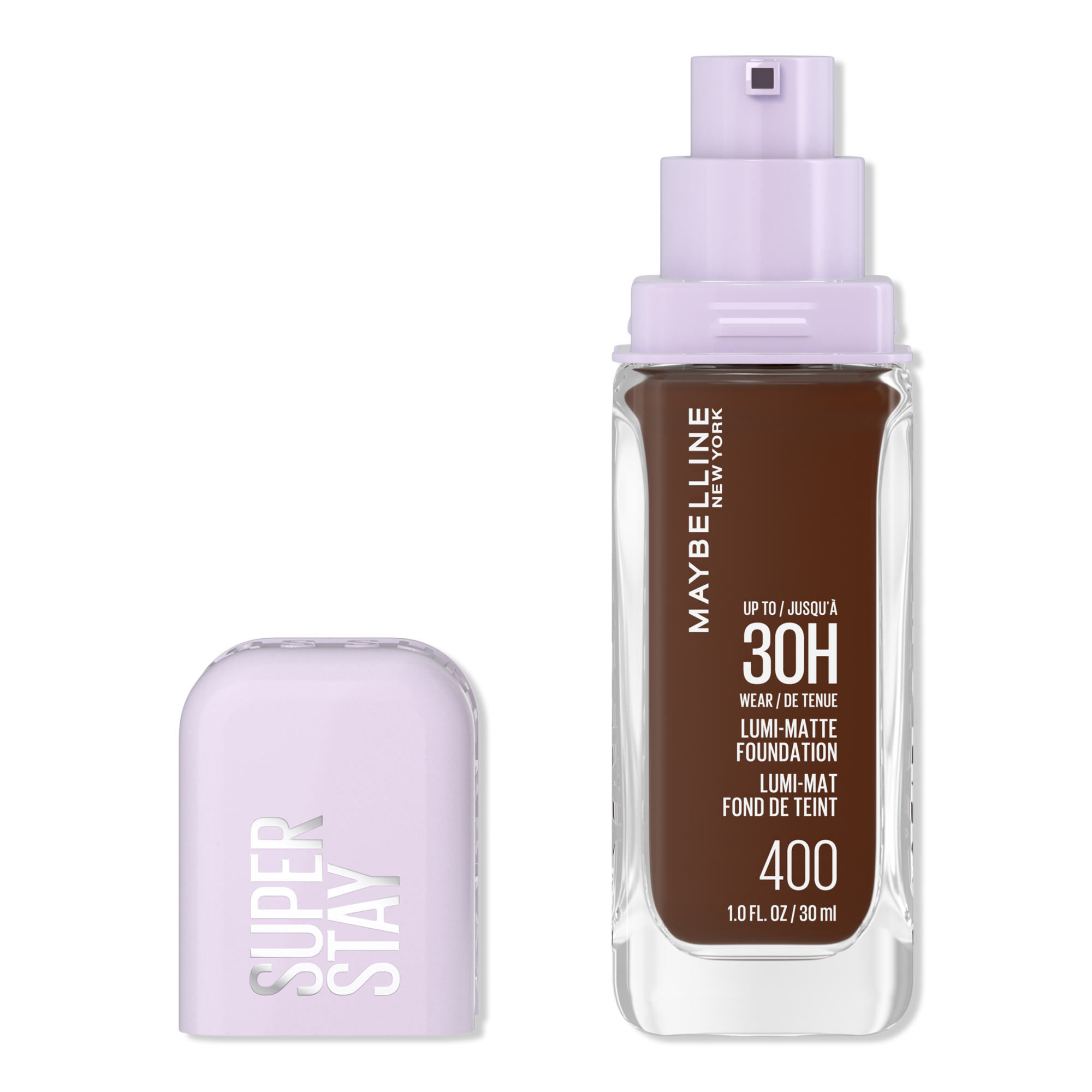 Maybelline Super Stay Up to 30HR Wear Lumi-Matte Longwear Foundation #1