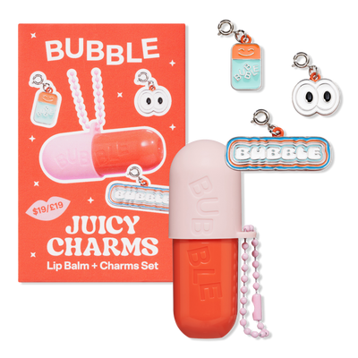 Bubble Juicy Charms Lip Balm Bling Kit