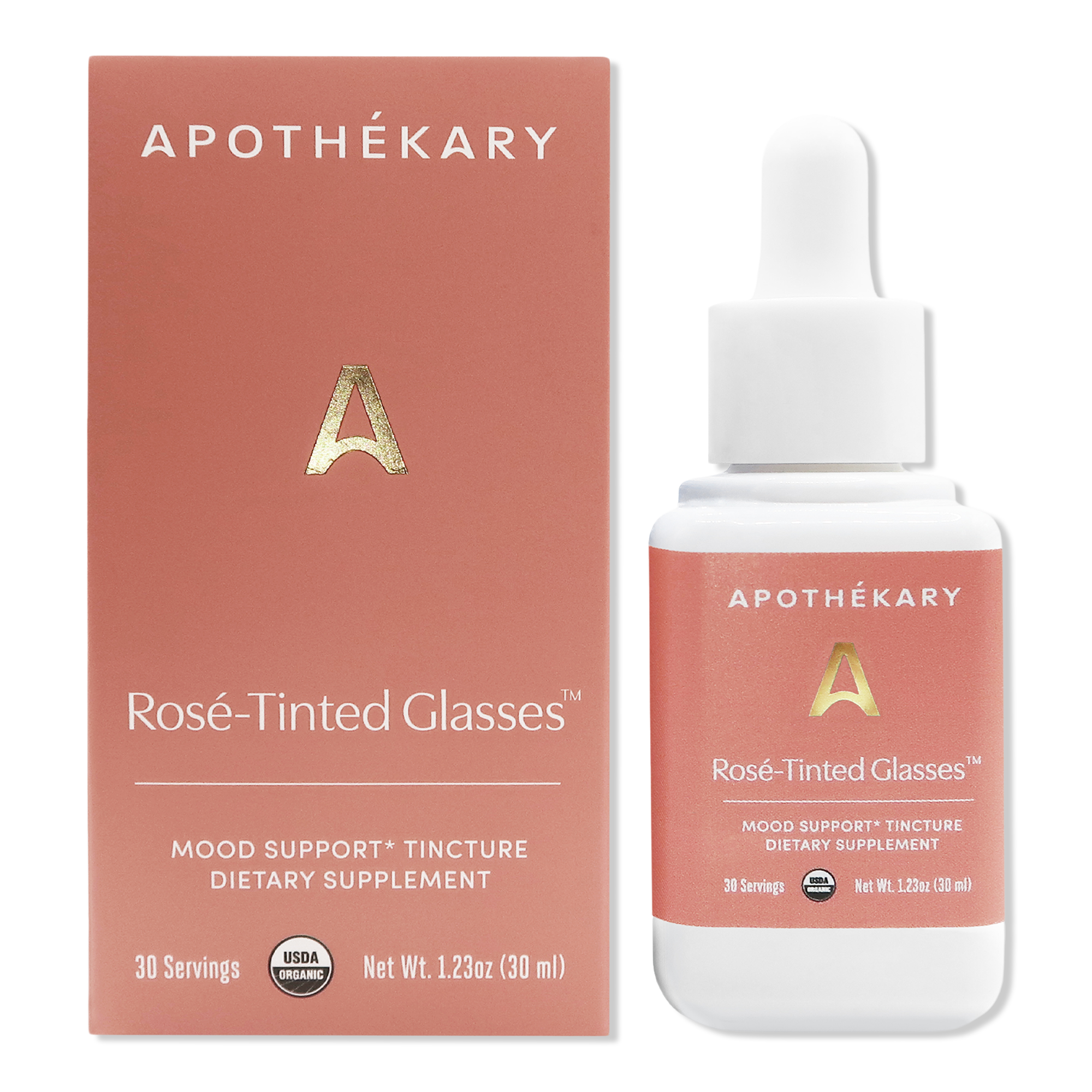 Apothékary Rosé-Tinted Glasses Mood Support Tincture #1