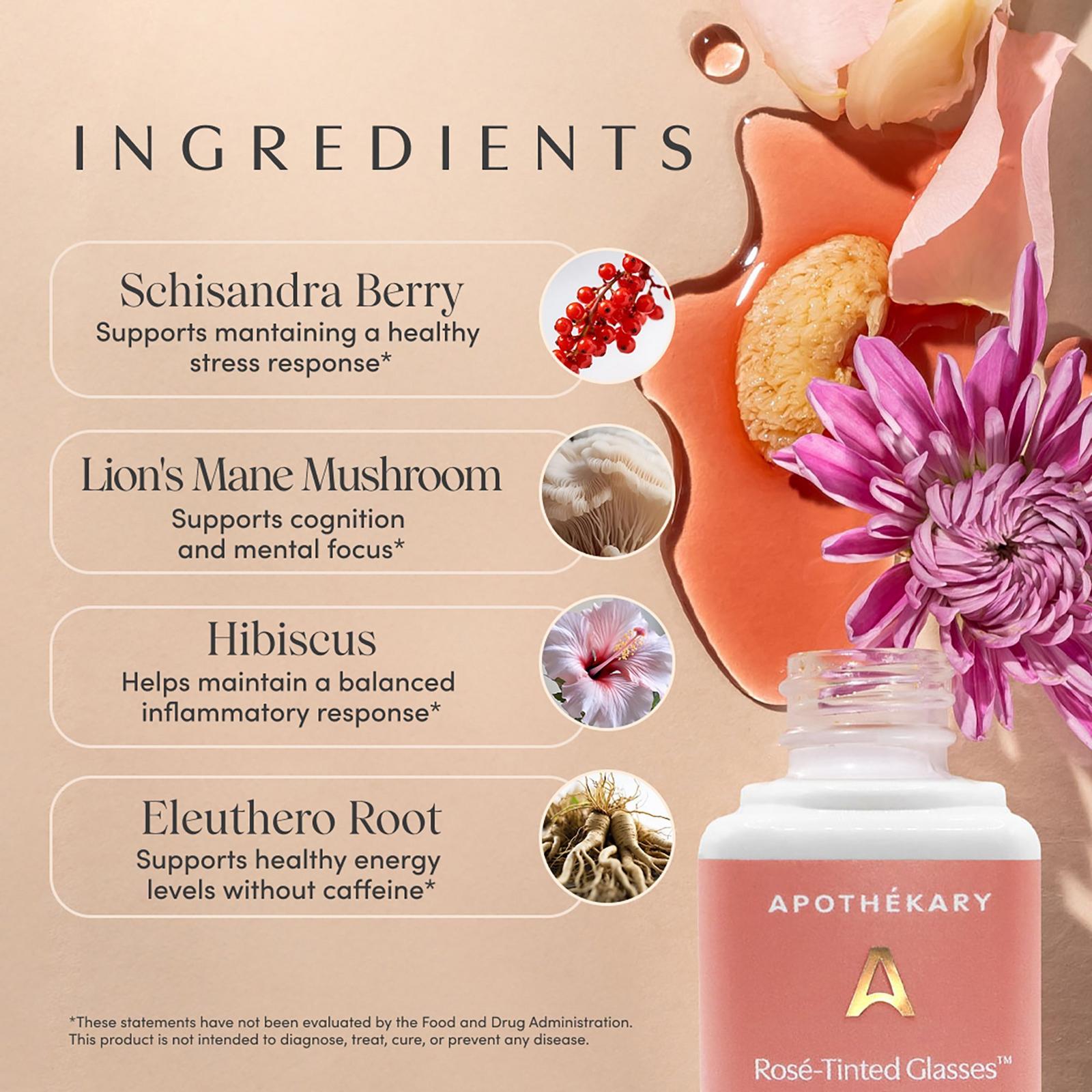 Rosé-Tinted Glasses Mood Support Tincture