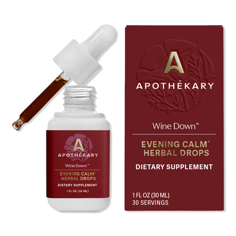 glutathione tincture Wine Down Relaxation Support Tincture