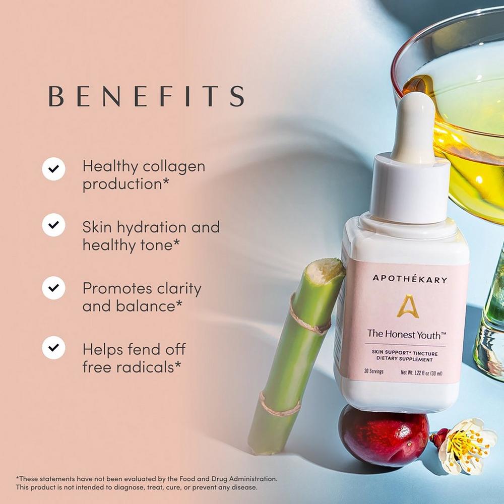 The Honest Youth Skin Support Tincture