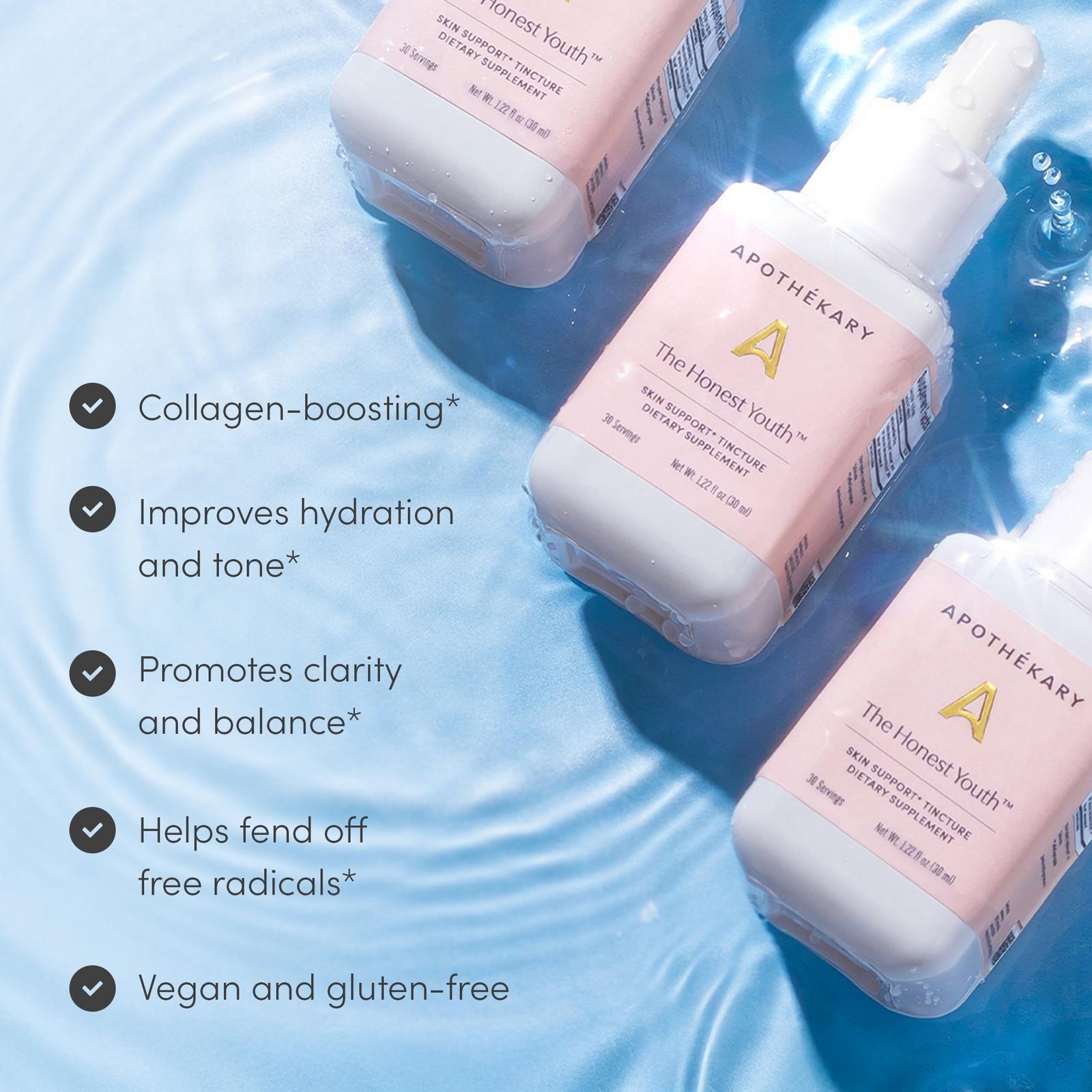 The Honest Youth Skin Support Tincture
