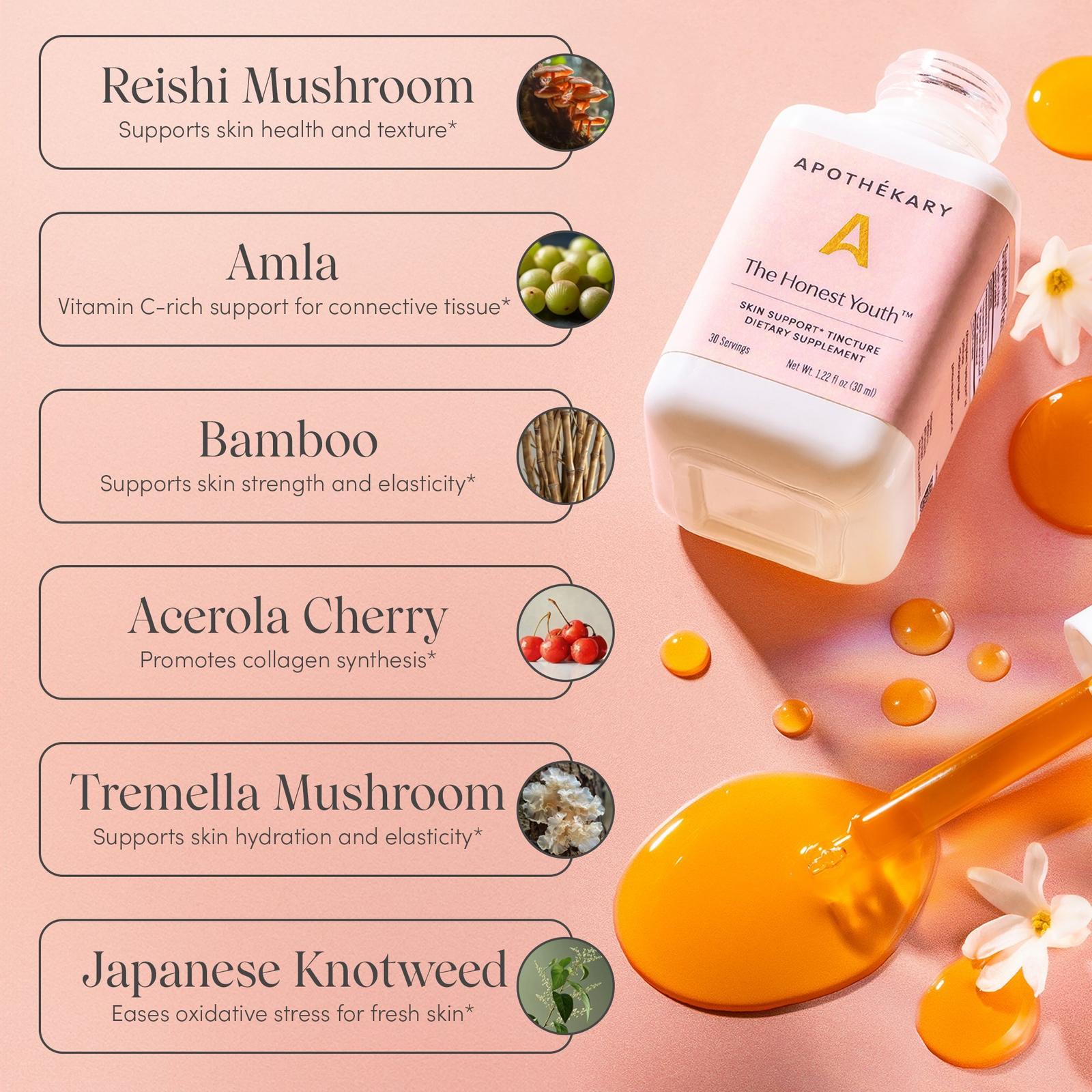 The Honest Youth Skin Support Tincture