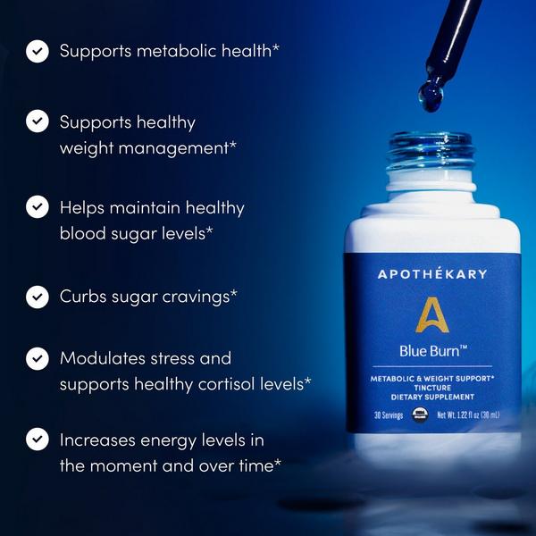 Apothékary Blue Burn Metabolic & Weight Support Tincture #2