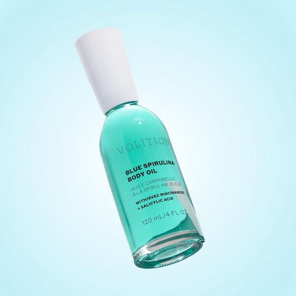 VOLITION Blue Spirulina Body Oil with Niacinamide + Salicylic Acid #2