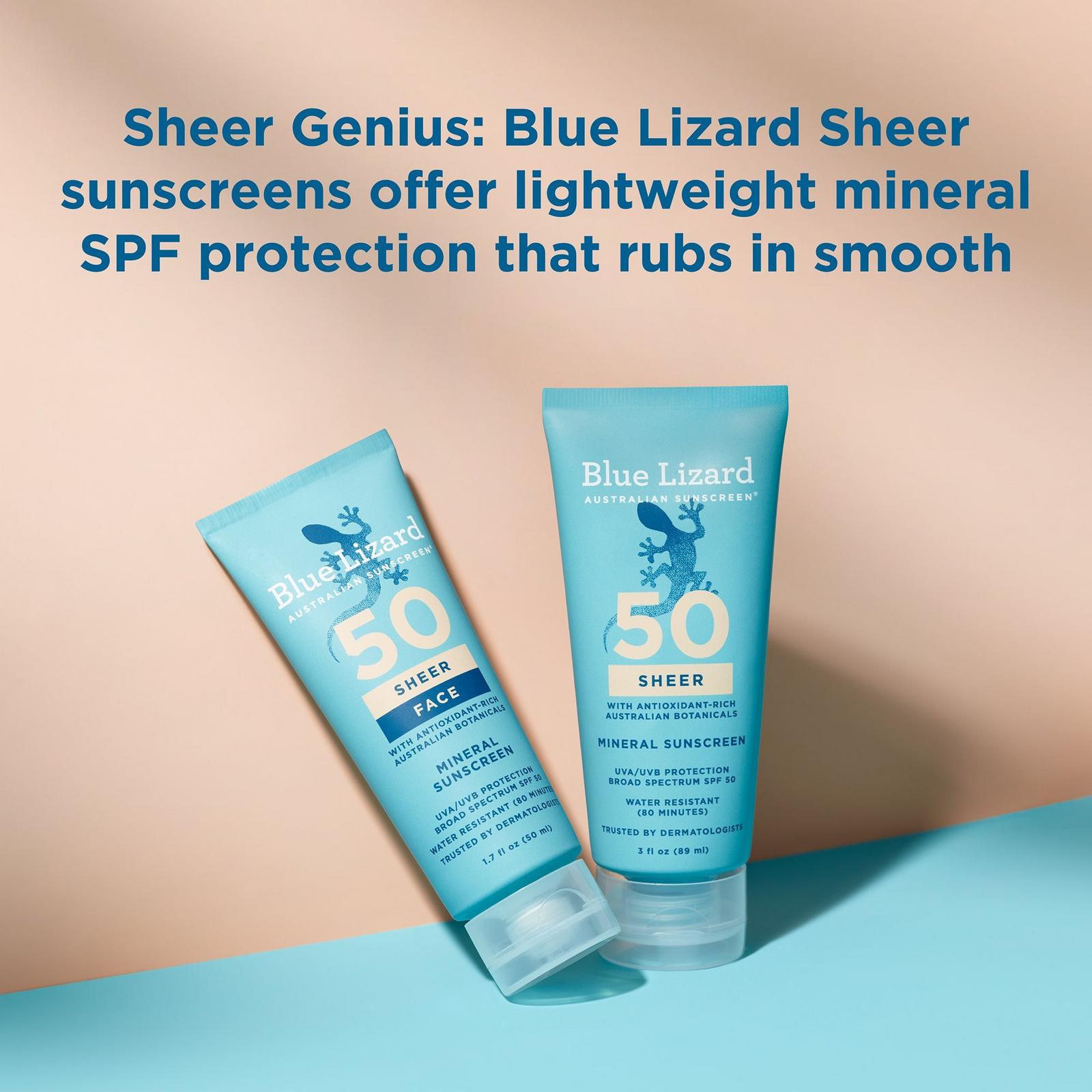 Sheer Mineral Sunscreen Lotion for Face SPF 50