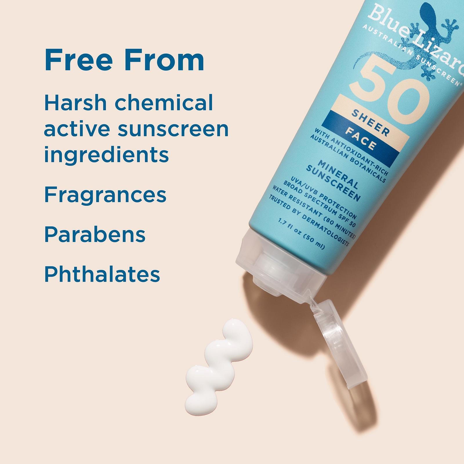 Sheer Mineral Sunscreen Lotion for Face SPF 50