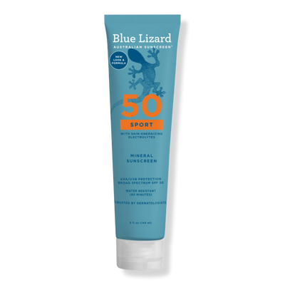 BLUE LIZARD AUSTRALIAN SUNSCREEN Sport Mineral SPF 50 Lotion