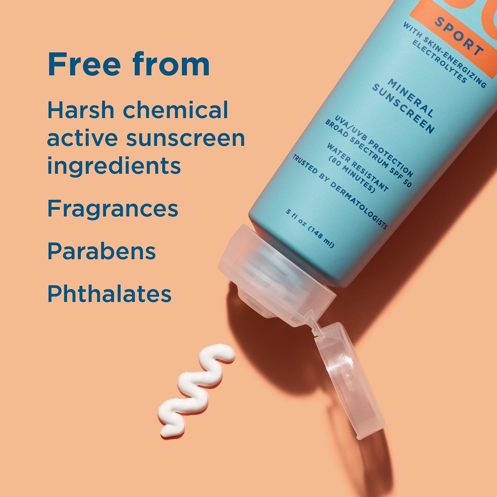 Минеральный солнцезащитный лосьон Blue Lizard Australian Sunscreen Sport SPF 50 — фото 3
