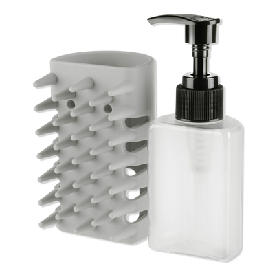 Tweezerman Pet 2-In-1 Shampoo-Dispensing Bath Brush