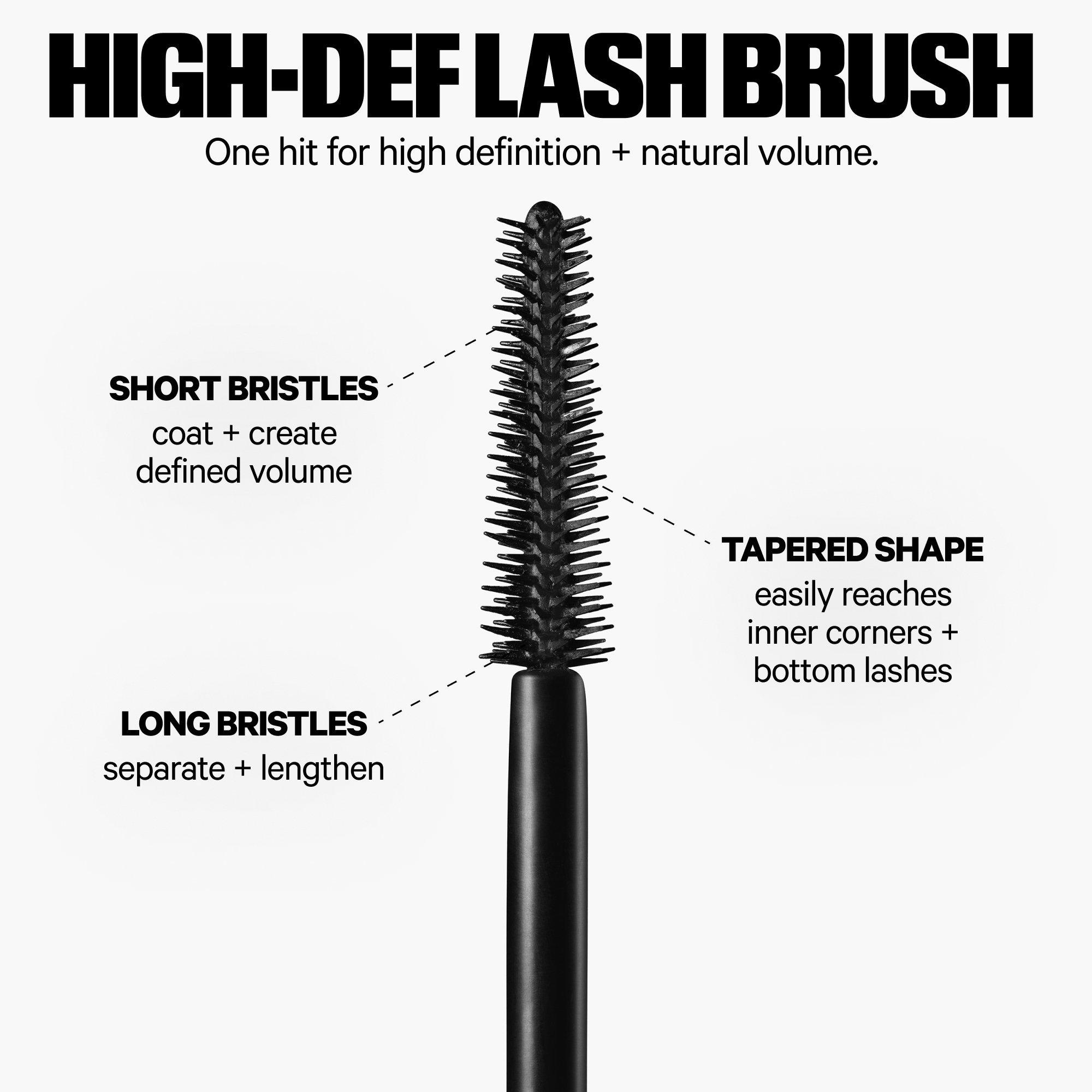 Тушь с эффектом трубочек для объёма и разделения ресниц Milk Makeup Kush High Roll, цвет: Чёрный — фото 7