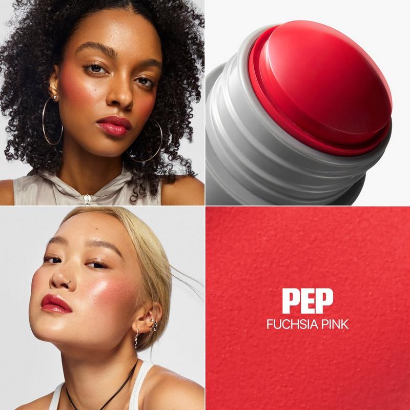 乳液・ミルク PEPE MILK MAKEUP - PEP Lip + Cheek Cream Blush Stick and Lip Color