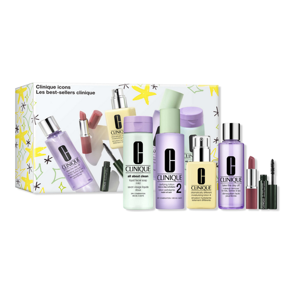 Clinique Clinique Icons Skincare and Makeup Gift Set #1