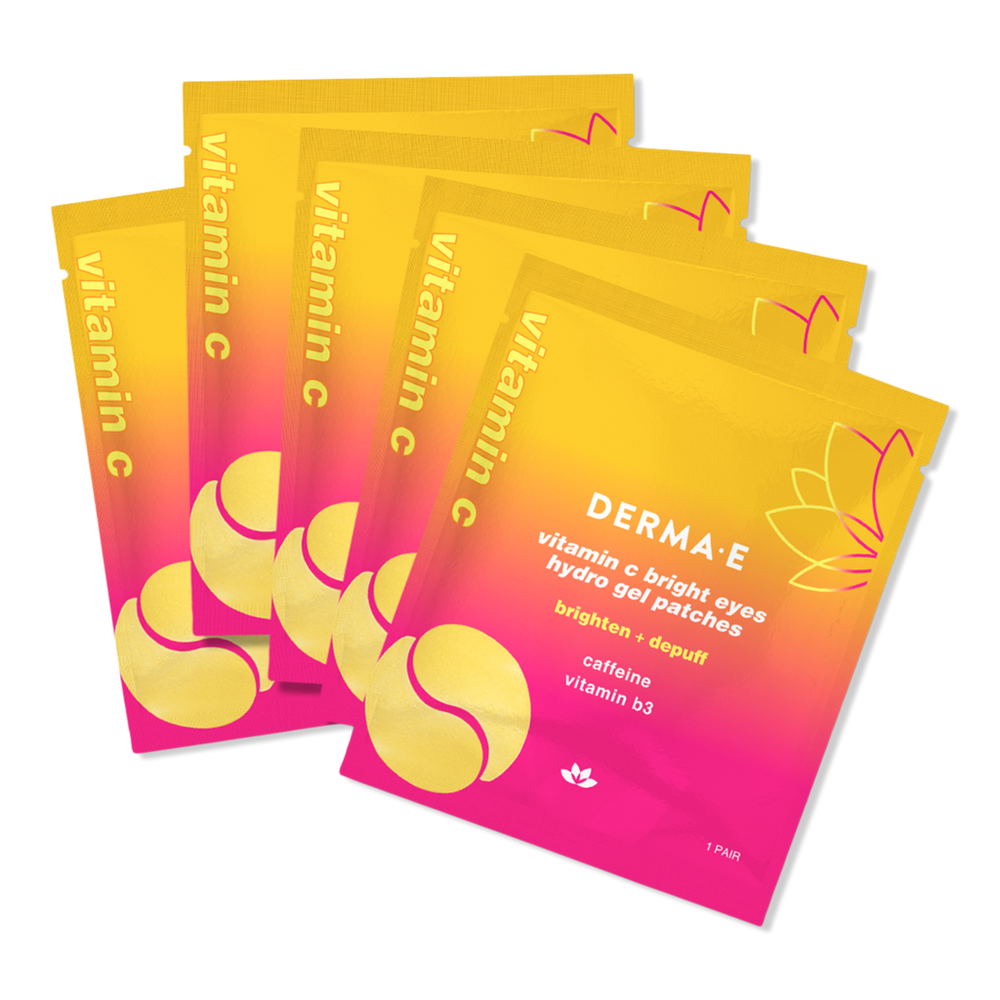 Derma-e Vitamin C Bright Eyes Hydro Gel Patches - 10 Ct