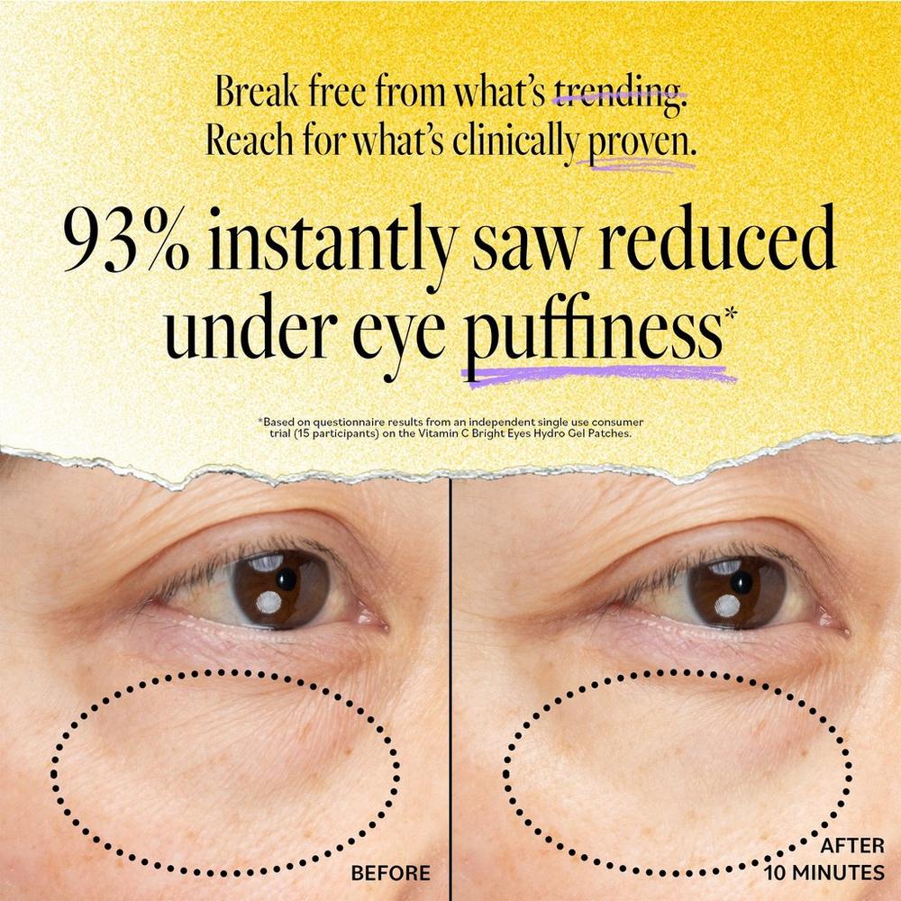 Vitamin C Bright Eyes Hydro Gel Patches - 10 ct