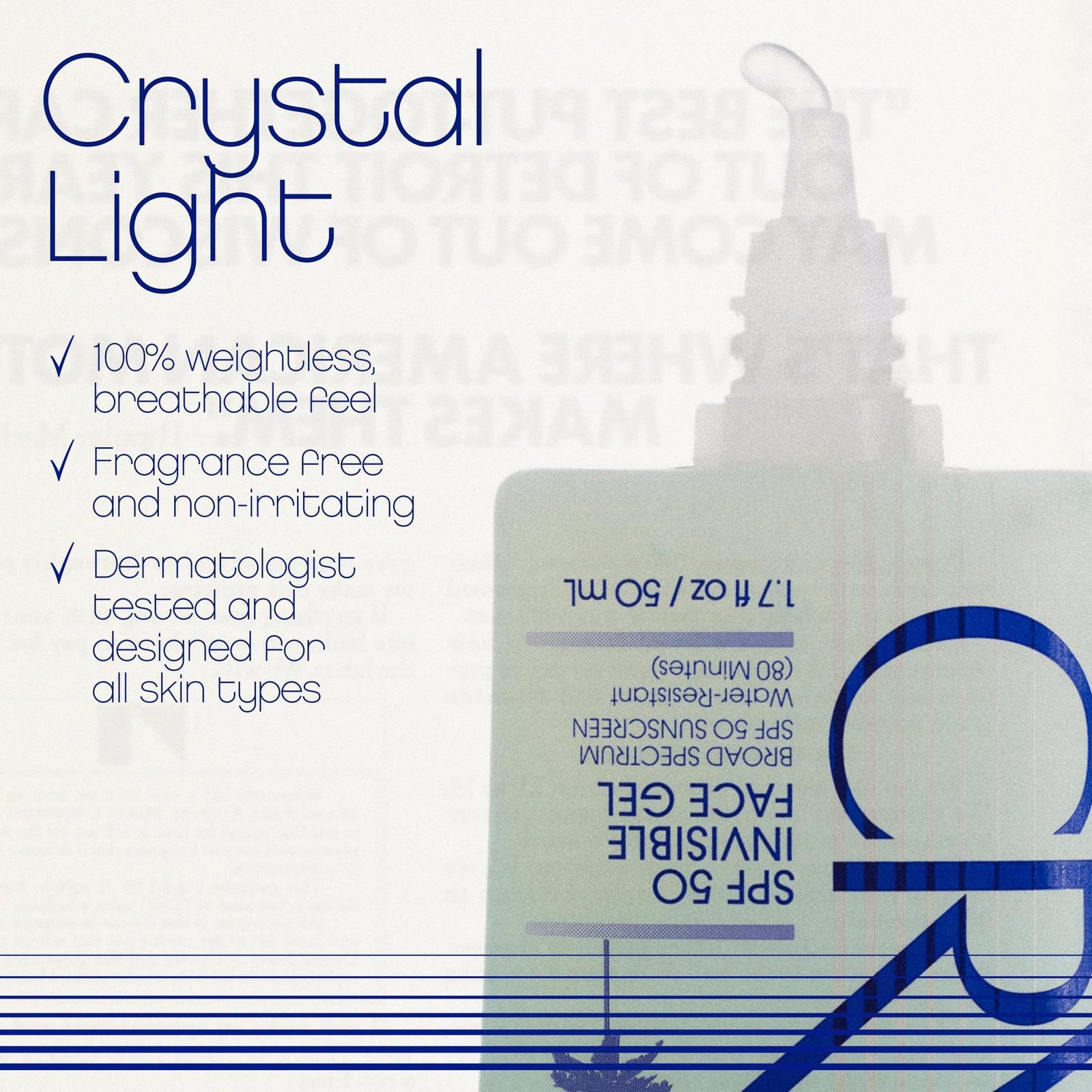 Crystal SPF 50 Sunscreen Gel