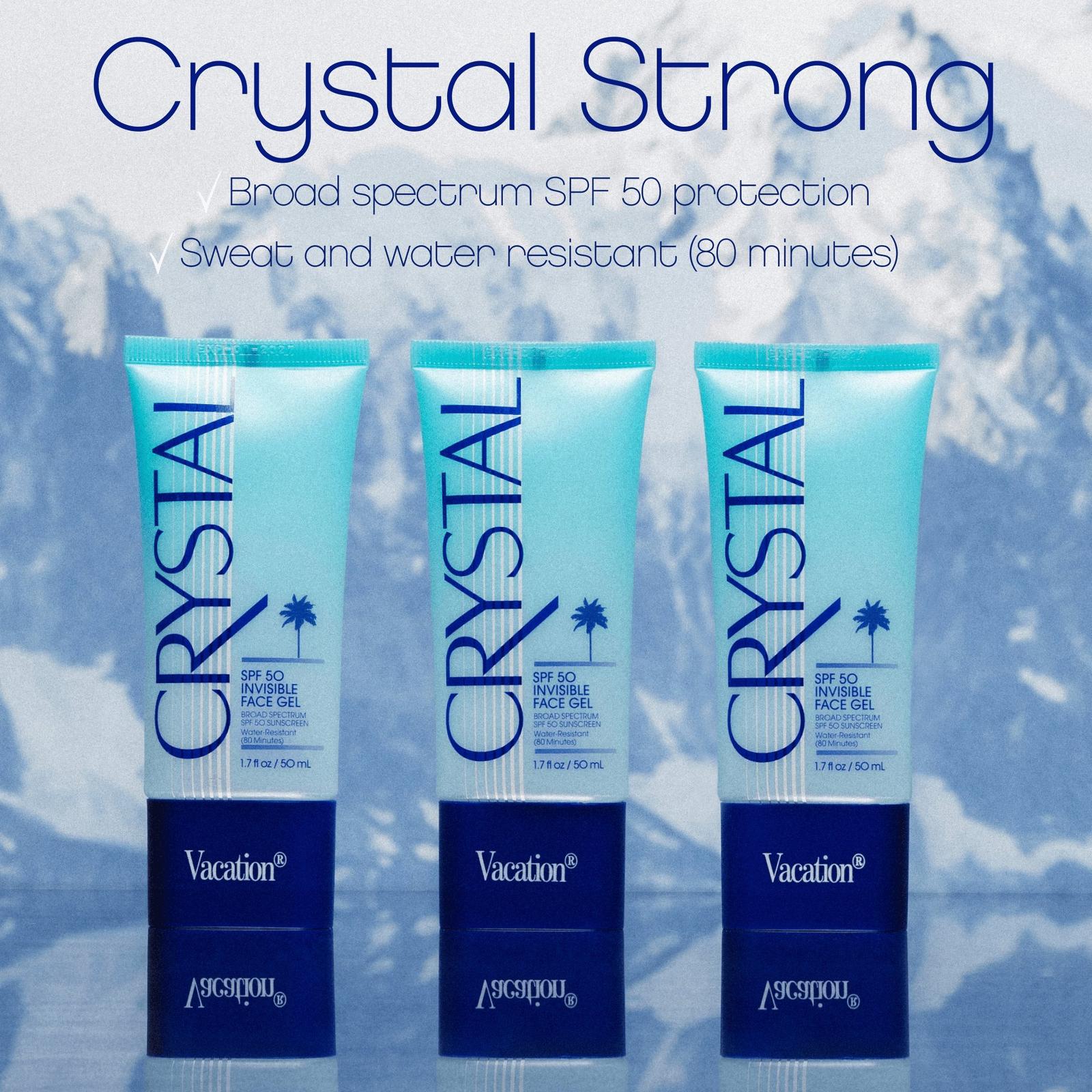 Crystal SPF 50 Sunscreen Gel