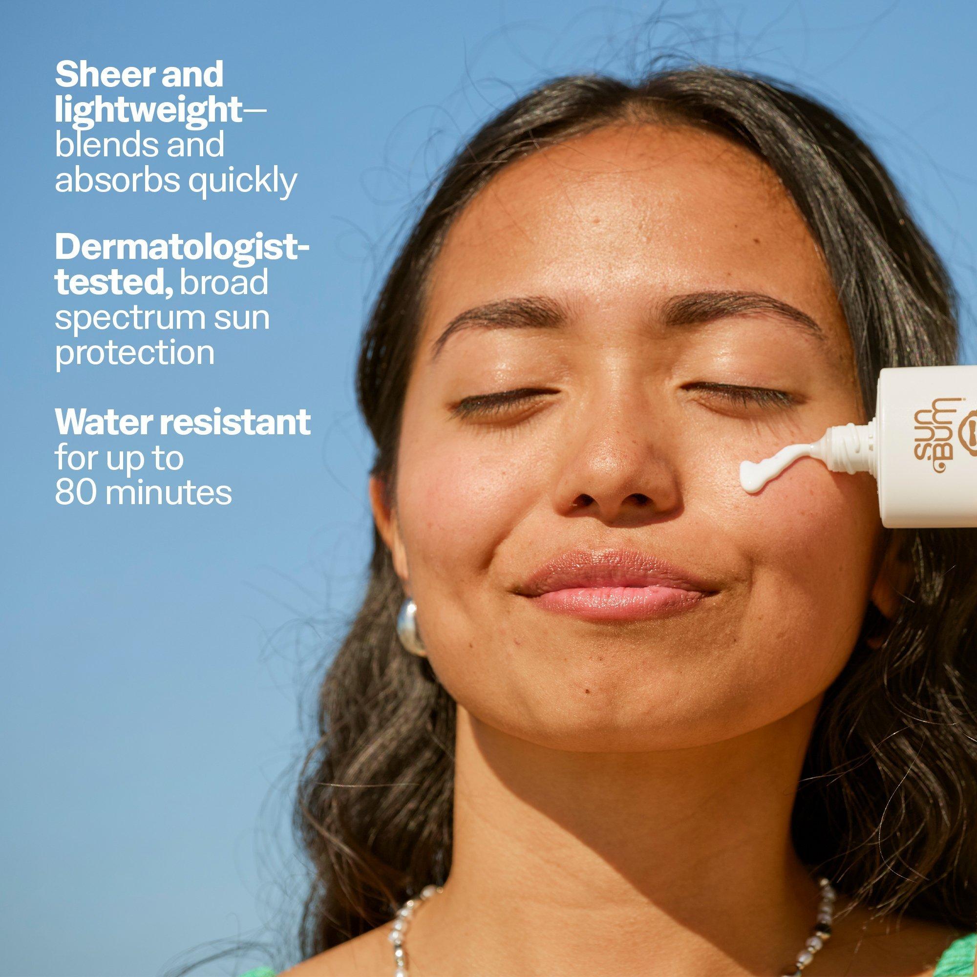 Минеральный солнцезащитный флюид для лица SPF 30 Sun Bum — фото 4