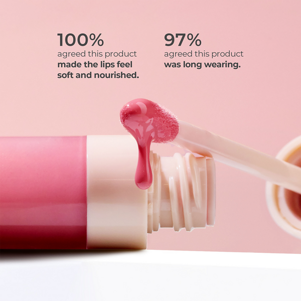 PÜR Glossy Lip Tint Plumping Tinted Lip Oil #8
