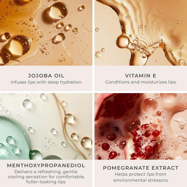 PÜR Minerals Glossy Lip Tint Plumping Tinted Lip Oil #10