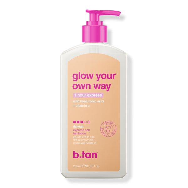 b.tan Glow Your Own Way 1 Hour Express Self Tan Lotion #1