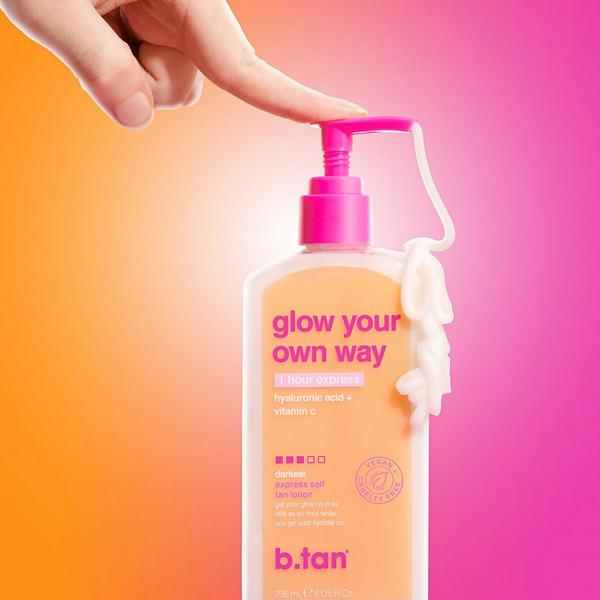 b.tan Glow Your Own Way 1 Hour Express Self Tan Lotion #4