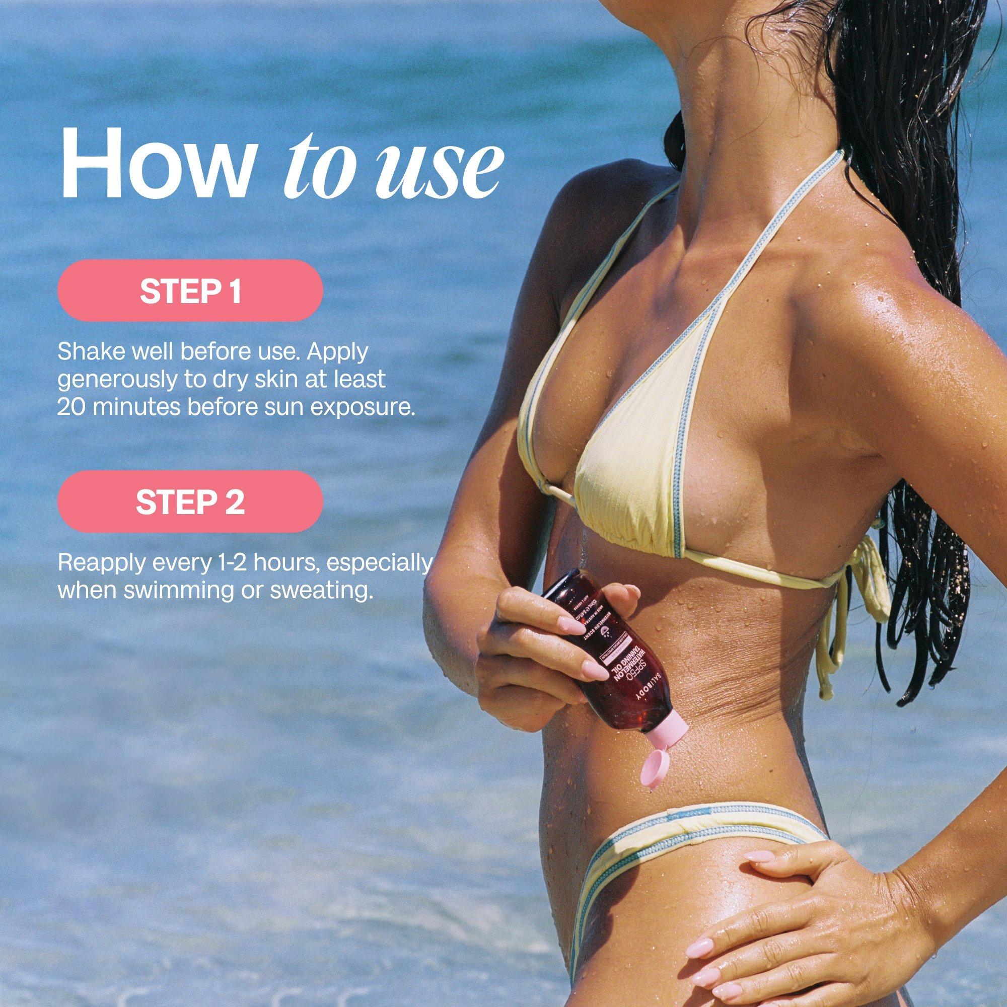 Масло для загара SPF 50 Bali Body Watermelon — фото 4