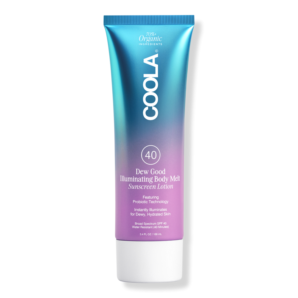 Coola Dew Good Illuminating Body Melt Lotion Spf 40