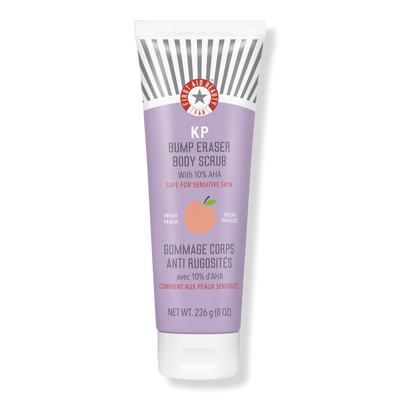 First Aid Beauty KP Bump Eraser Body Scrub with 10% AHA Fresh Peach