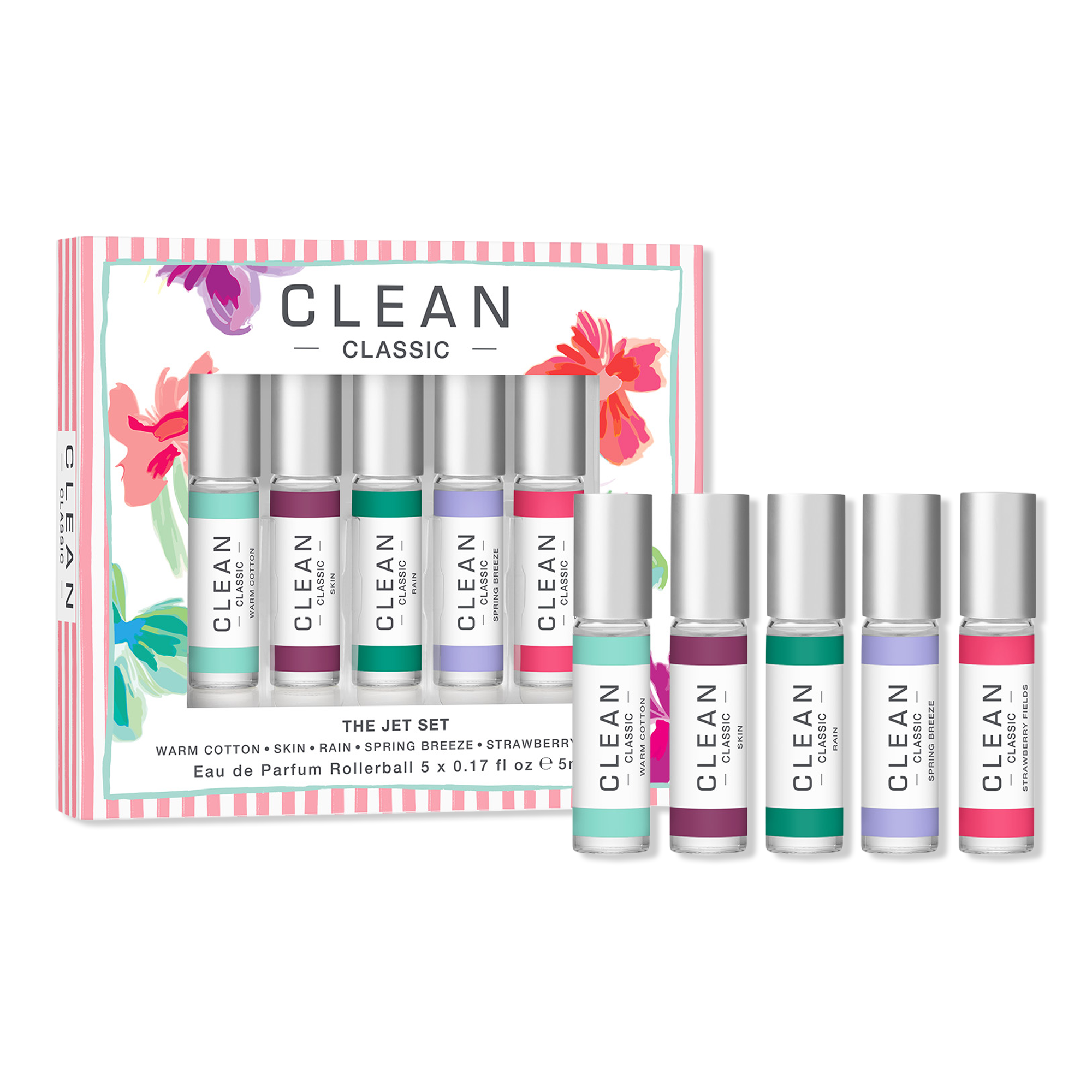 Clean Clean Classic 5x5mL Rollerball Layering Set #1