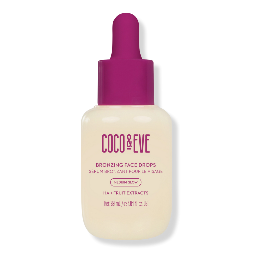 Coco & Eve Bronzing Face Drops - Medium Glow