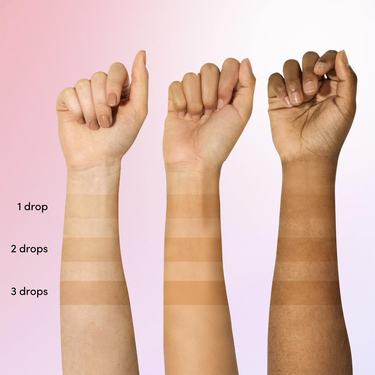 Bronzing Face Drops - Medium Glow