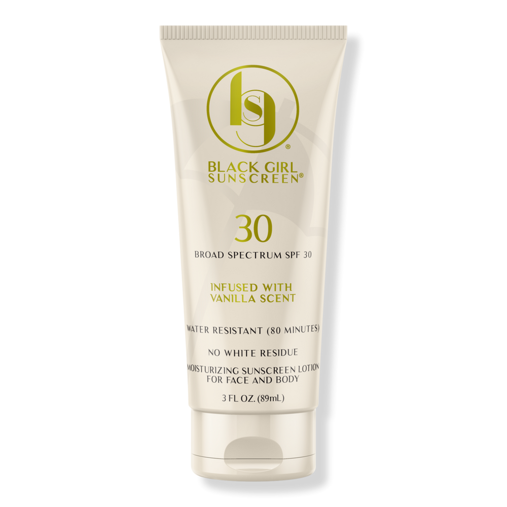 Black Girl Sunscreen Moisturizing Sunscreen Lotion Spf 30 - Vanilla
