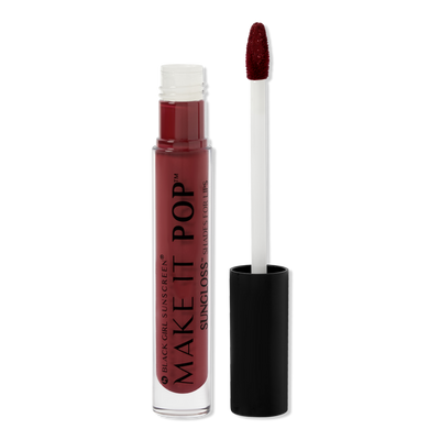 Black Girl Sunscreen Make It Pop Sungloss Shades for Lips SPF 50