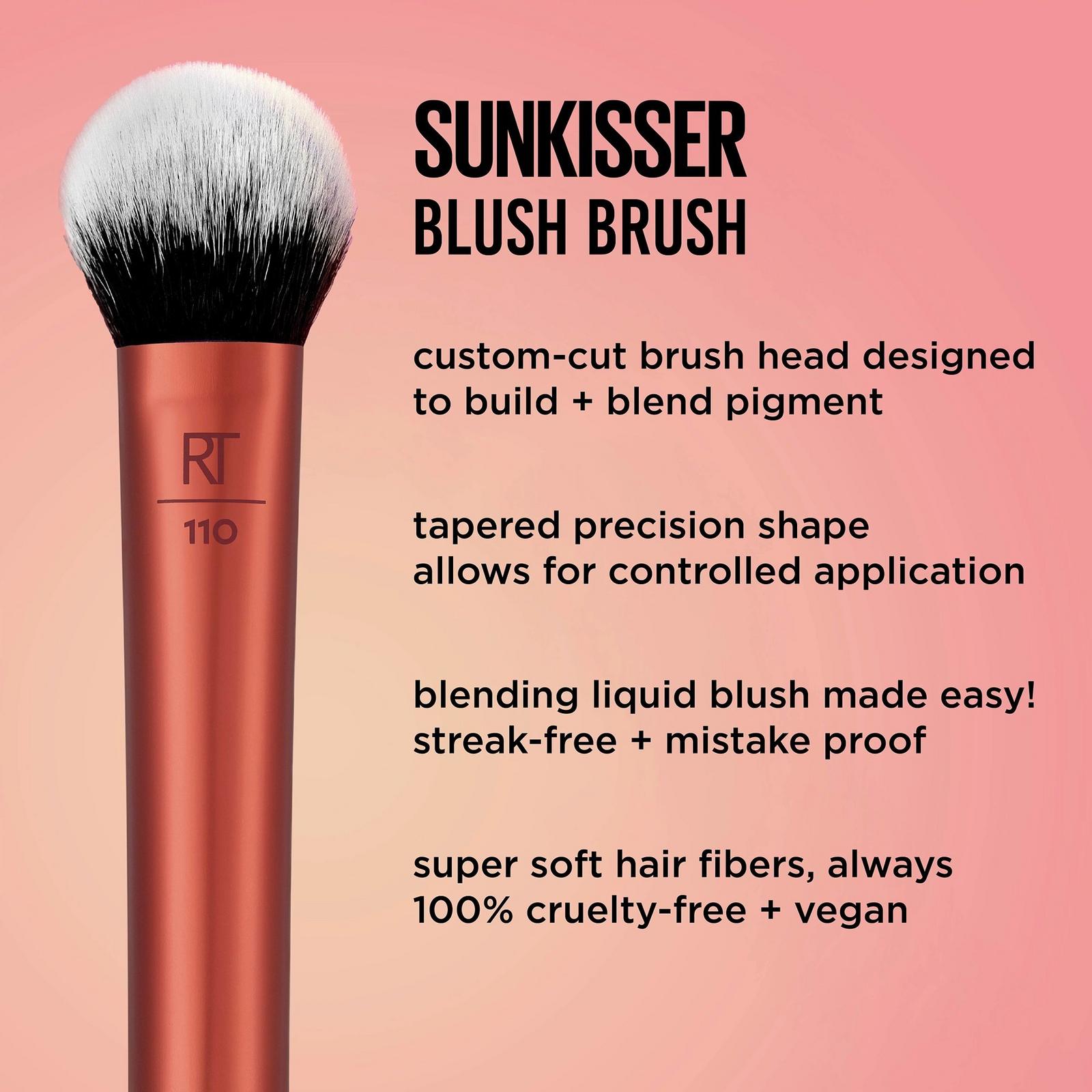 Sunkisser Blush Makeup Brush - Red